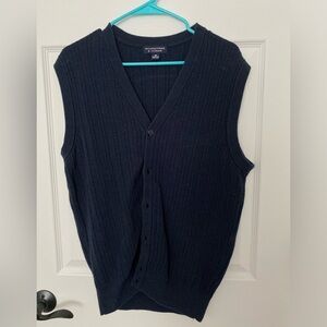 Roundtree & Yorke Mens Cable Knit Vest